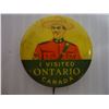 Image 2 : Vintage 1950's Souvenir Pin-I Visited Ontario Canada