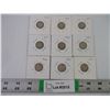 Image 1 : (9) Pre 1920 Canadian Silver Dimes