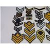 Image 2 : Lot of Military Chevrons and (5) Greece Patch Flags