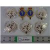 Image 1 : (5) UN Cap Badges and (2) Canadian Armed Forces Uniform Badge