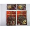 Image 3 : (13) Canadian Legends Hall of fame Collector Coins