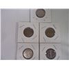 Image 2 : (9) Canadian Nickels, Tokens and (33) WW II Meat Ration Tokens
