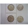 Image 6 : 1960,1962,1964 and 1966 Canadian 50 Cent Coins