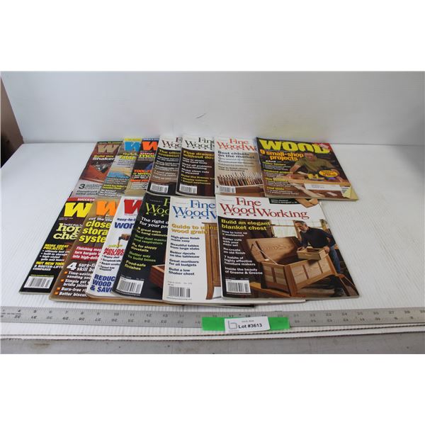 (13) Woodworking Magazines