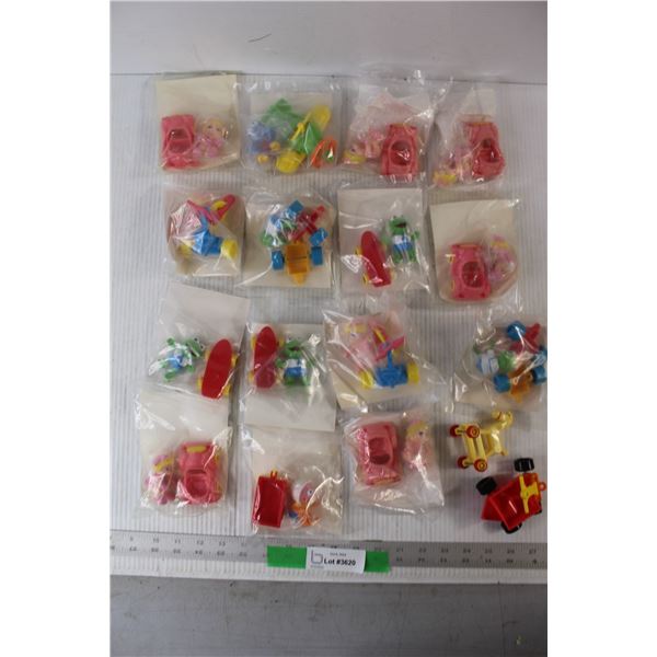 (15) 1986 McDonald's Muppet Babies Toys - Most Sealed