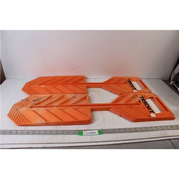 Pair Of Trackit Car Traction Pads