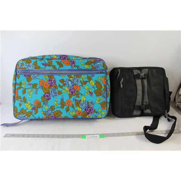 Luggage Bag - Zipper needs some Stitching, Cross Body Bag