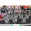 Image 9 : (4) McDonalds Cartoon Stuffies, (5) Glasses, (10) Shot Glasses