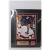 Image 2 : (2) Mario Lemieux Gold Medal Champion Canada Plaques - 12 1/2" x 16"