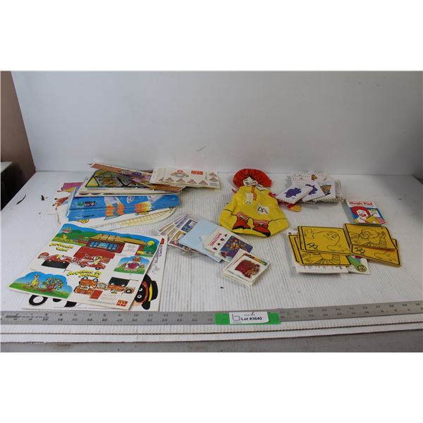 Assorted McDonalds Collectables