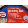 Image 3 : (4) Rolls of Construction Grade Sheathing Tape (Tuck Tape) - Still Sealed 60mm x 66m