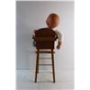 Image 6 : Baby Doll and Wooden High Chair Toys