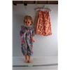 Image 1 : Plastic Doll 32'' w/ an Additional Dress