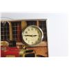 Image 3 : Framed Antique Car Print Wall Clock 19'' x 16'' - As Is