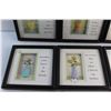 Image 4 : (6) Framed Wall Decorations 8'' x 8''