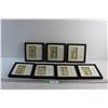 Image 1 : (7) Framed Wall Decorations 8'' x 8''