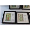 Image 4 : (7) Framed Wall Decorations 8'' x 8''