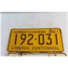 Image 2 : Vintage 1967-69 Saskatchewan License Plates
