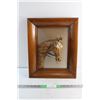 Image 1 : 3D Framed Wooden Horse Head Wall Decoration 17'' x 14''