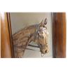 Image 3 : 3D Framed Wooden Horse Head Wall Decoration 17'' x 14''