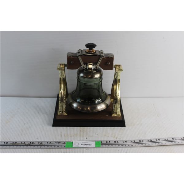 Vintage Bell Shaped Swinging Liquor Musical Bottle