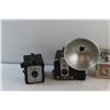 Image 2 : Assorted Vintage Cameras - Kodak, Majestic and Imperial, As Is