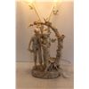 Image 8 : Porcelain Decorative Desk Lamp 25'' - Tested