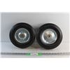 Image 1 : (2) Power Fist 10 x 2.5 Speed Wheels