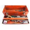 Image 2 : Craftsman Tool Box with Assorted Tools - Handsaw, Sockets, Wrenches, Screwdrivers and Measuring Tape