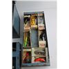 Image 3 : Tool Box with Assorted Fishing Supplies - Lures, Hooks and Misc.