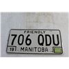 Image 2 : (2) Manitoba License Plates