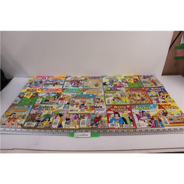 (22) Comicbook Digests: Archie, Betty & Veronica, Jughead, Little Archie