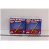 Image 1 : (2) Evolve Inflatable Pool Swords - NIB