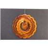 Image 2 : Butterfly Copper Color Outdoor Whirly Decor - 11"