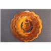 Image 3 : Butterfly Copper Color Outdoor Whirly Decor - 11"