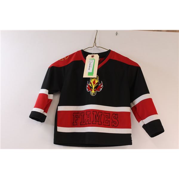* Calgary Flames Kids Hockey Jersey - Size 3x