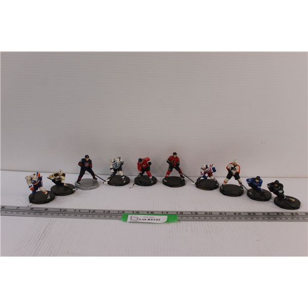 (10) NHL Figurines - Assorted Players