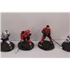 Image 4 : (10) NHL Figurines - Assorted Players