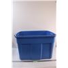 Image 1 : Rubbermaid 25 Gallon Storage Container (NO Lid)