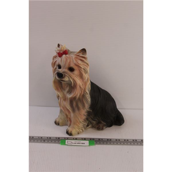 Yorkshire Terrier Statue -10.5" x 8"