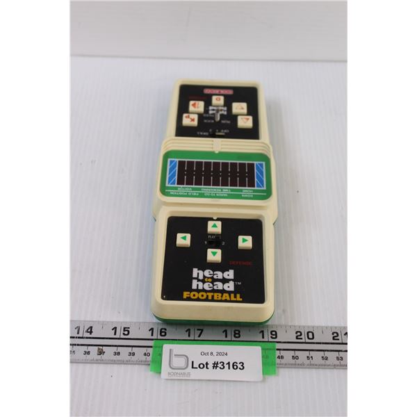 Coleco Head to Head Football Electronic Game - May Need New Batteries