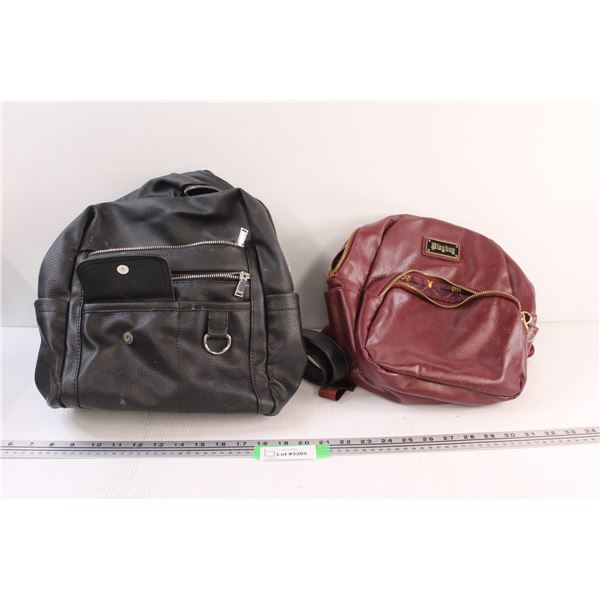 (2) Small Backpacks: Playboy & CoLab
