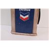 Image 3 : Chevron Gas Metal Sign - 24" x 8"