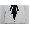 Image 3 : Ladies Bathroom Sign 12'' x 9''