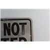 Image 3 : Do Not Enter Sign 18'' x 12''