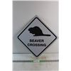 Image 1 : Beaver Crossing Sign