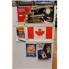 Image 1 : (9) Posters - Canadian Flag, Jetsons, and Vista Printing System