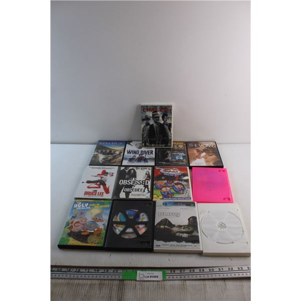 (13) DVD Movies - I Am Bruce Lee, Lawless and The Ugly Duckling