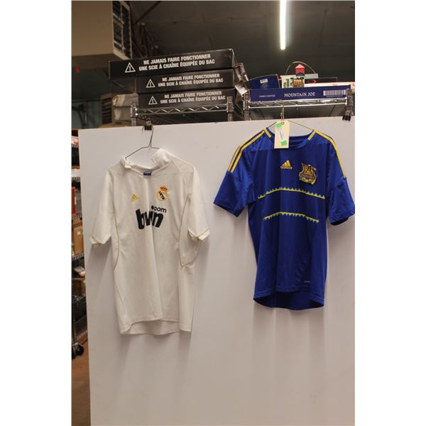 * Adidas Ronaldo and Ukraine Jerseys - Size XL