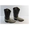 Image 3 : Cowboy Leather Boots - Size 6